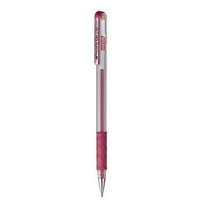 Červené metalické gelové pero 