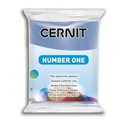 Cernit Number One - modrošedý, 56 g