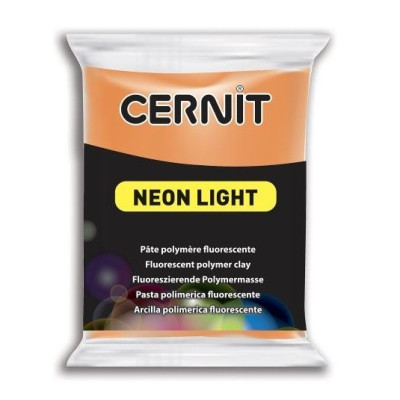 Cernit Neon Light - oranžový, 56 g