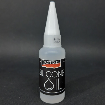 Silikonový olej, 20ml, vhodné pro tzv. lití akrylových barev (Pouring Fluid Art)