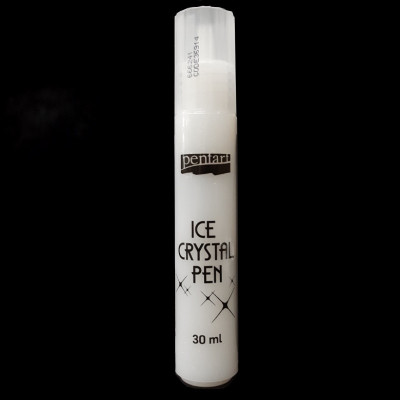 Sněhové pero, crystal, 30ml, vhodné pro napodobení čerstvě napadeného sněhu
