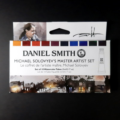 Sada akvarelových barev Daniel Smith - Michael Solovyev, 10x5ml